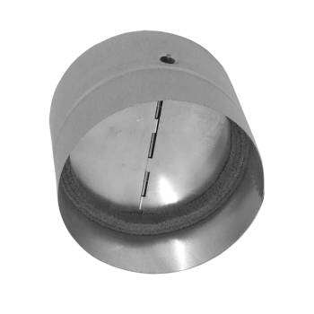 Zpětná klapka s pérkem DN 125 / spojka