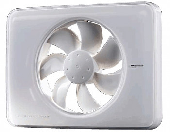 Tichý ventilátor Fresh Intellivent bílý